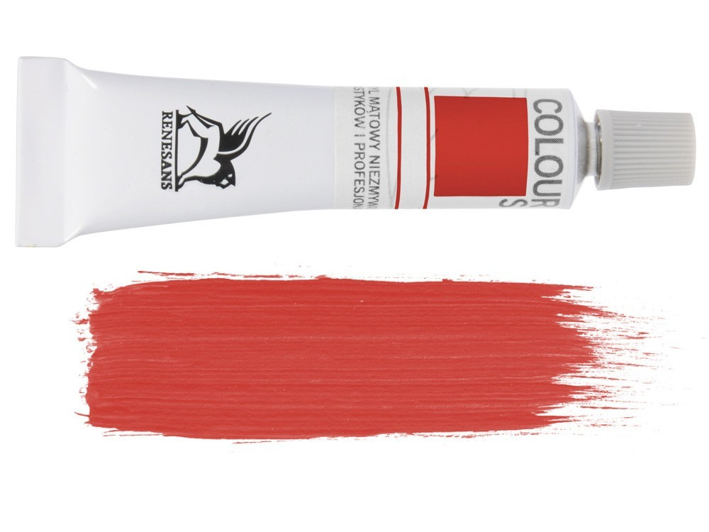 Farba akrylowa Colours - Renesans - 08, vermilion, 20 ml