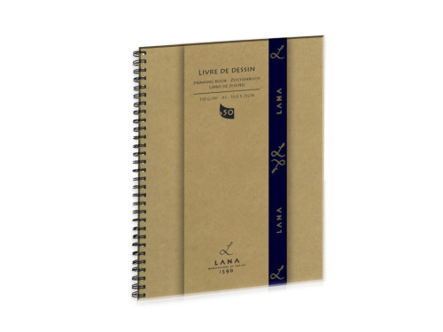 Spiral bound Livre De Dessin drawing book A5 - Lana - 150 g/m2