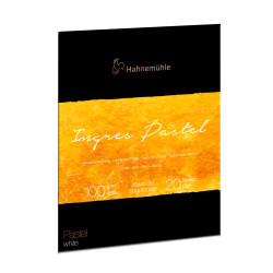 Ingres Pastel paper pad 30 x 40 cm - Hahnemühle - White 100 g/m2 20 sheets