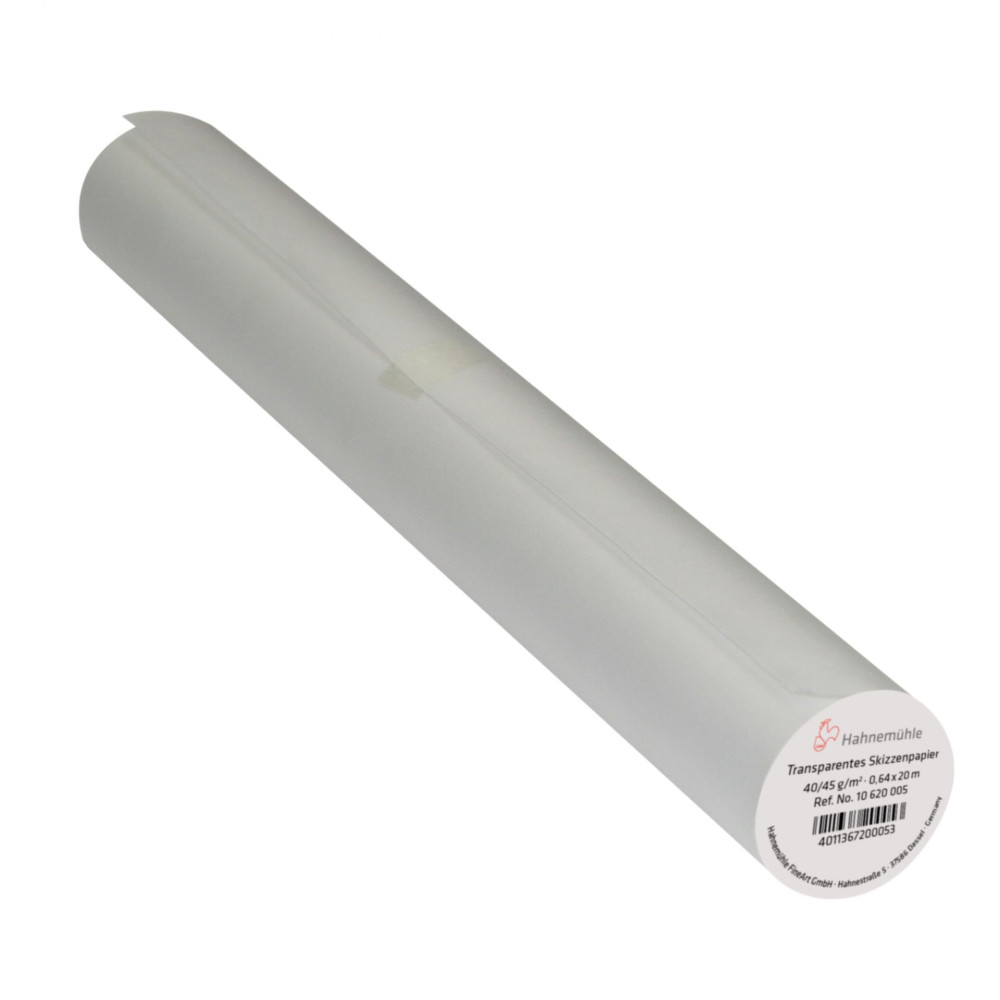 Sketching paper 64 cm x 20 m - Hahnemühle - Transparent 40 g/m2