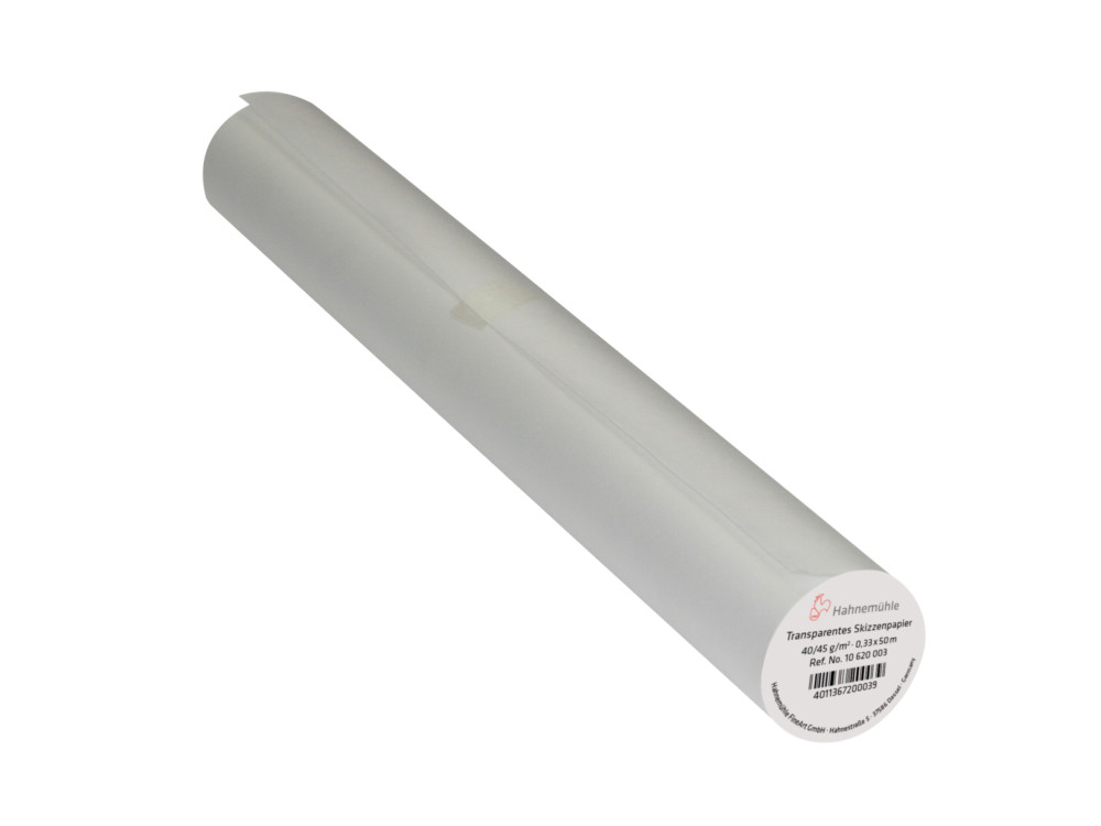 Sketching paper 33 cm x 50 m - Hahnemühle - Transparent 40 g/m2