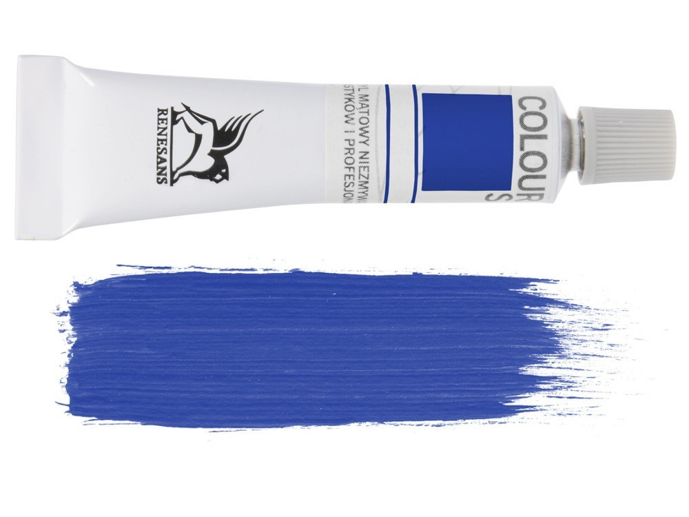 Acrylic paint Colours - Renesans - 19, primary blue, 20 ml