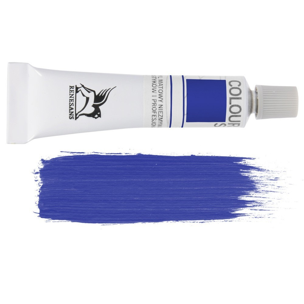 Acrylic paint Colours - Renesans - 21, ultramarine, 20 ml