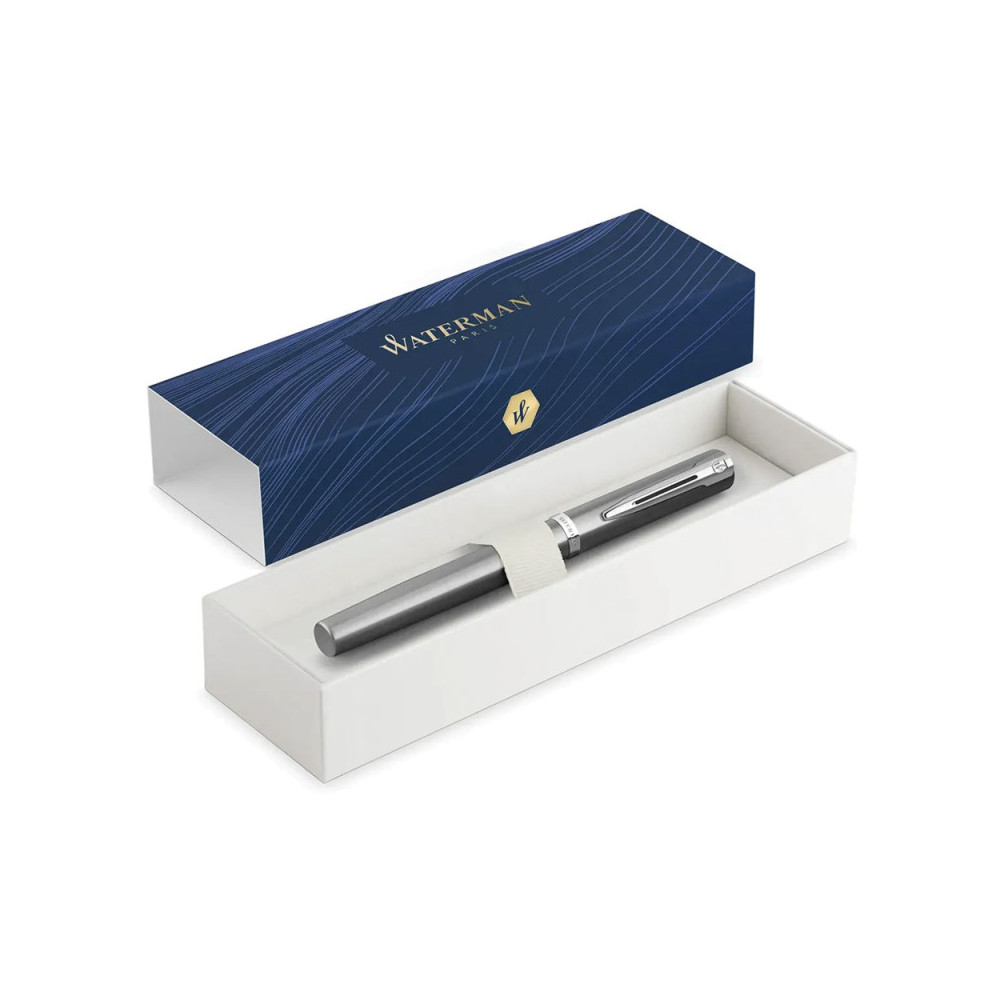 Pióro wieczne Impression - Waterman - Steel Silver Trim F