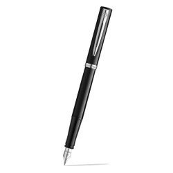 Pióro wieczne Impression - Waterman - Black Silver Trim M