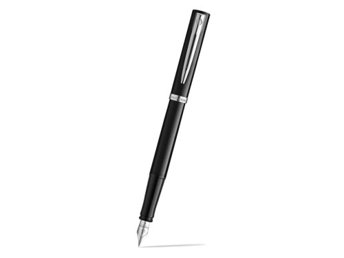 Pióro wieczne Impression - Waterman - Black Silver Trim M