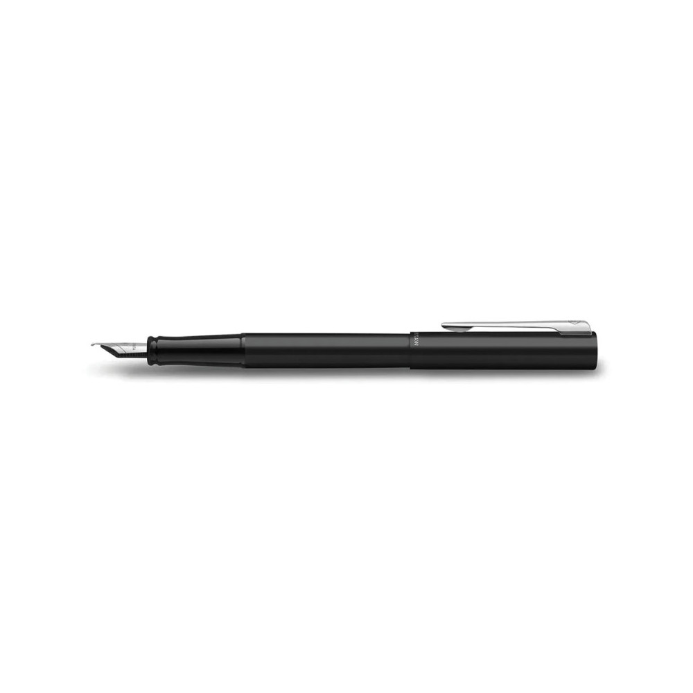 Pióro wieczne Allure - Waterman - Matt Black Silver Trim F