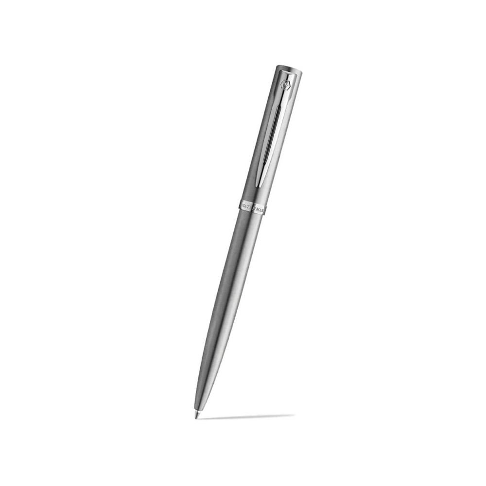 Długopis Impression - Waterman - Steel Silver Trim