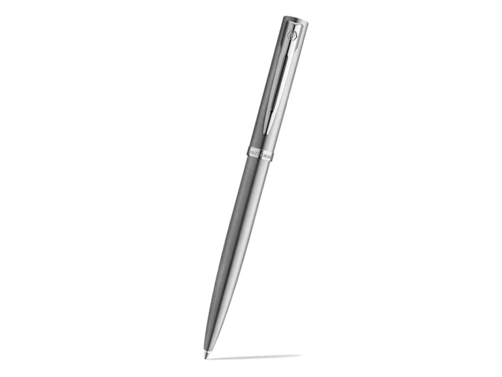 Długopis Impression - Waterman - Steel Silver Trim