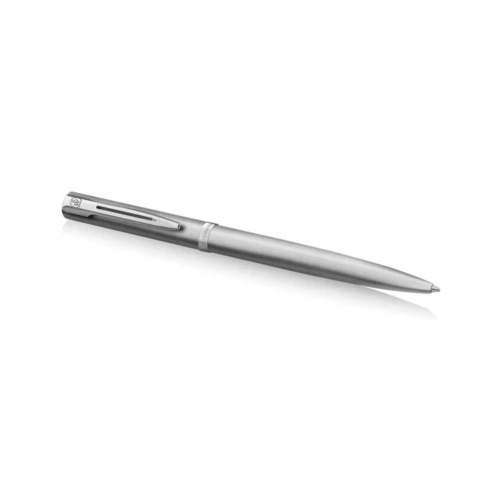 Długopis Impression - Waterman - Steel Silver Trim