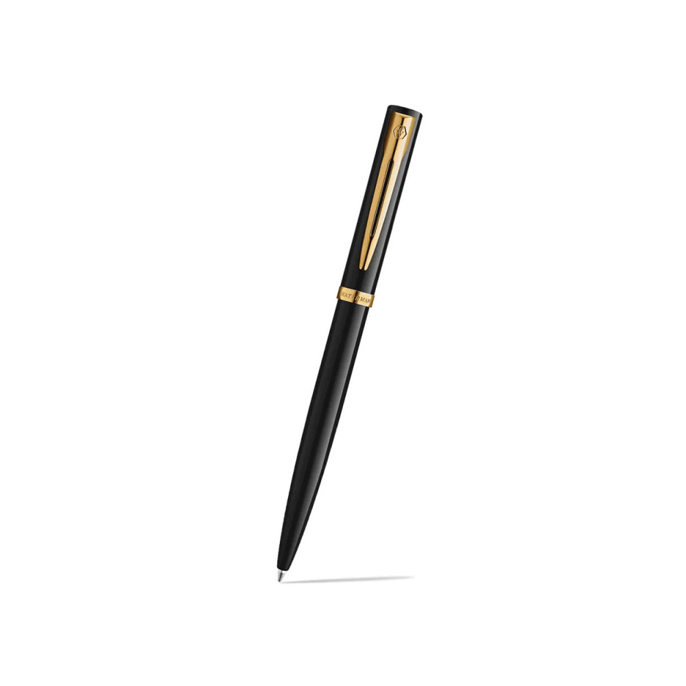 Ballpoint pen Impression with box - Waterman - Black Gold Trim