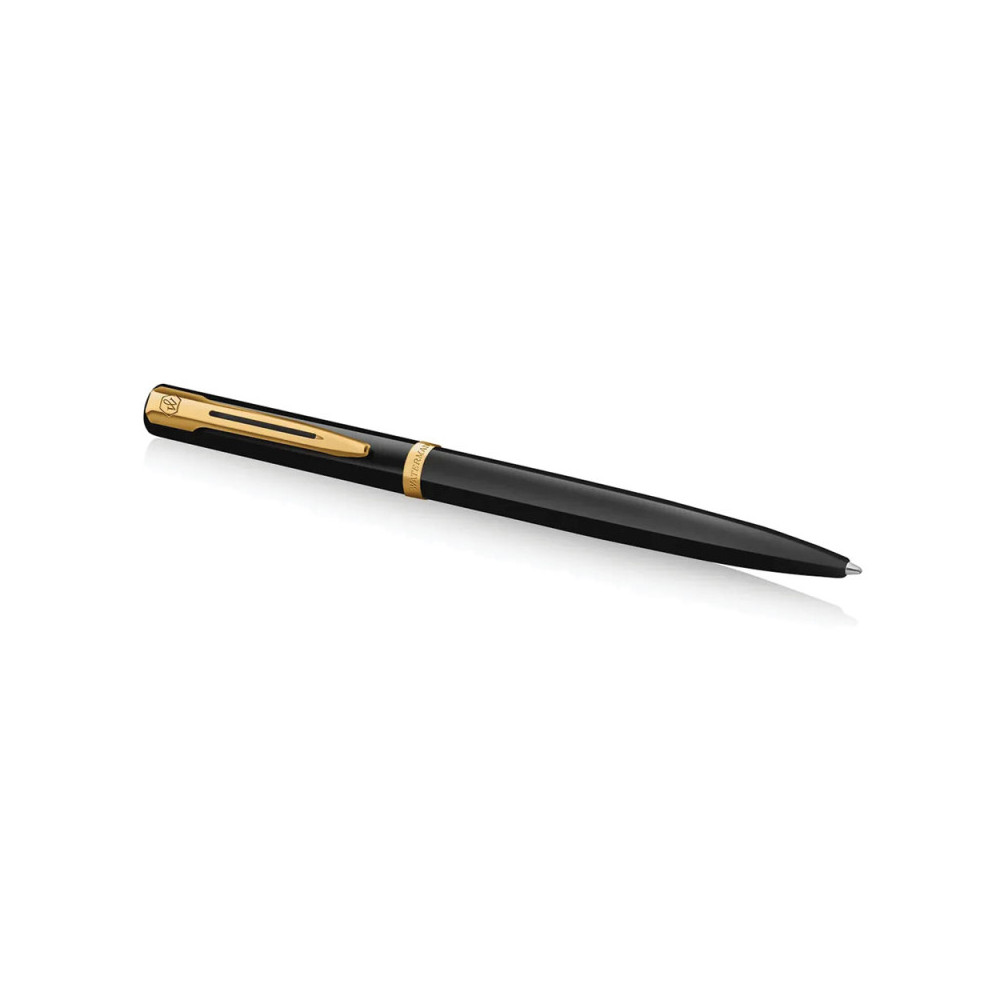 Ballpoint pen Impression with box - Waterman - Black Gold Trim