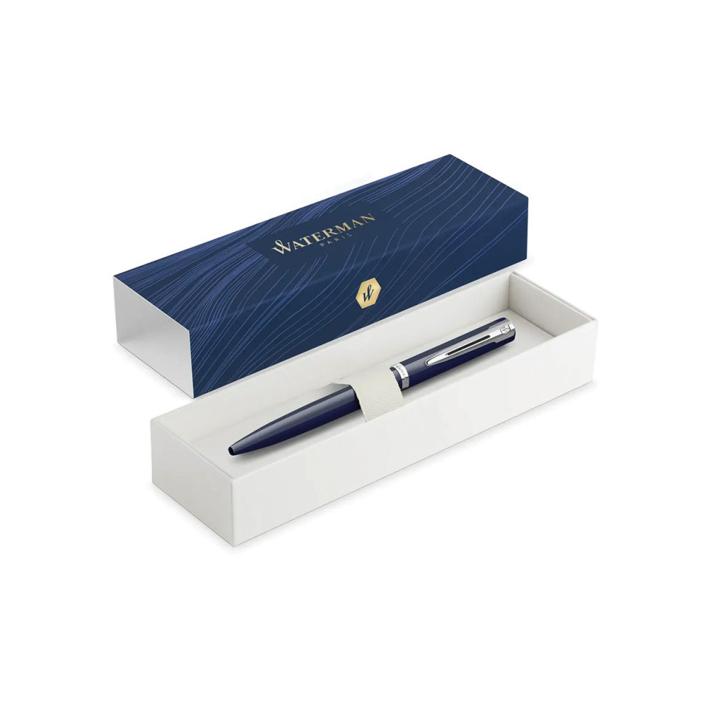 Długopis Impression - Waterman - Blue Silver Trim