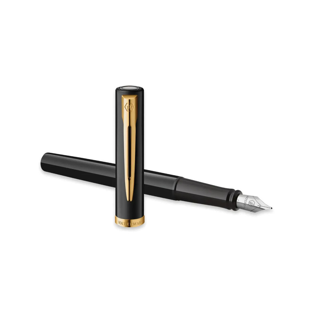 Pióro wieczne Impression - Waterman - Black Gold Trim F