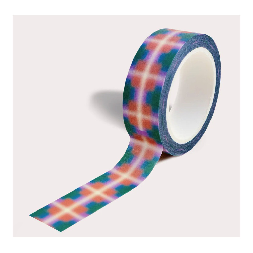Taśma papierowa washi Olivia - The Completist. - 15 mm x 10 m