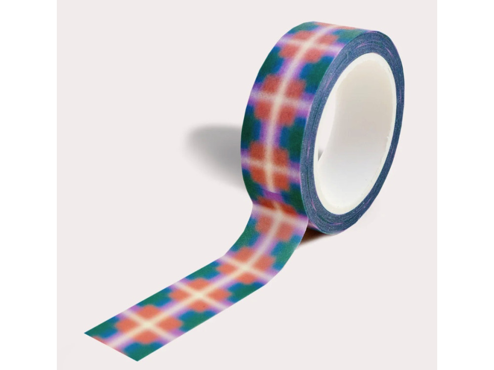 Taśma papierowa washi Olivia - The Completist. - 15 mm x 10 m