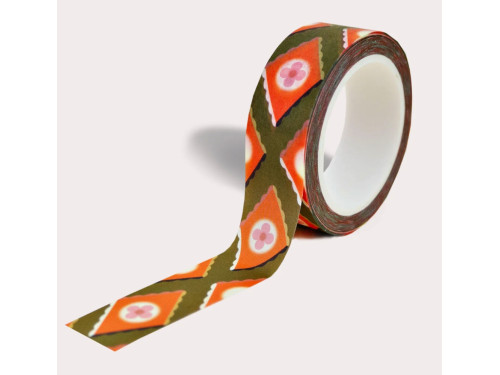 Washi paper tape Freya - The Completist. - 15 mm x 10 m