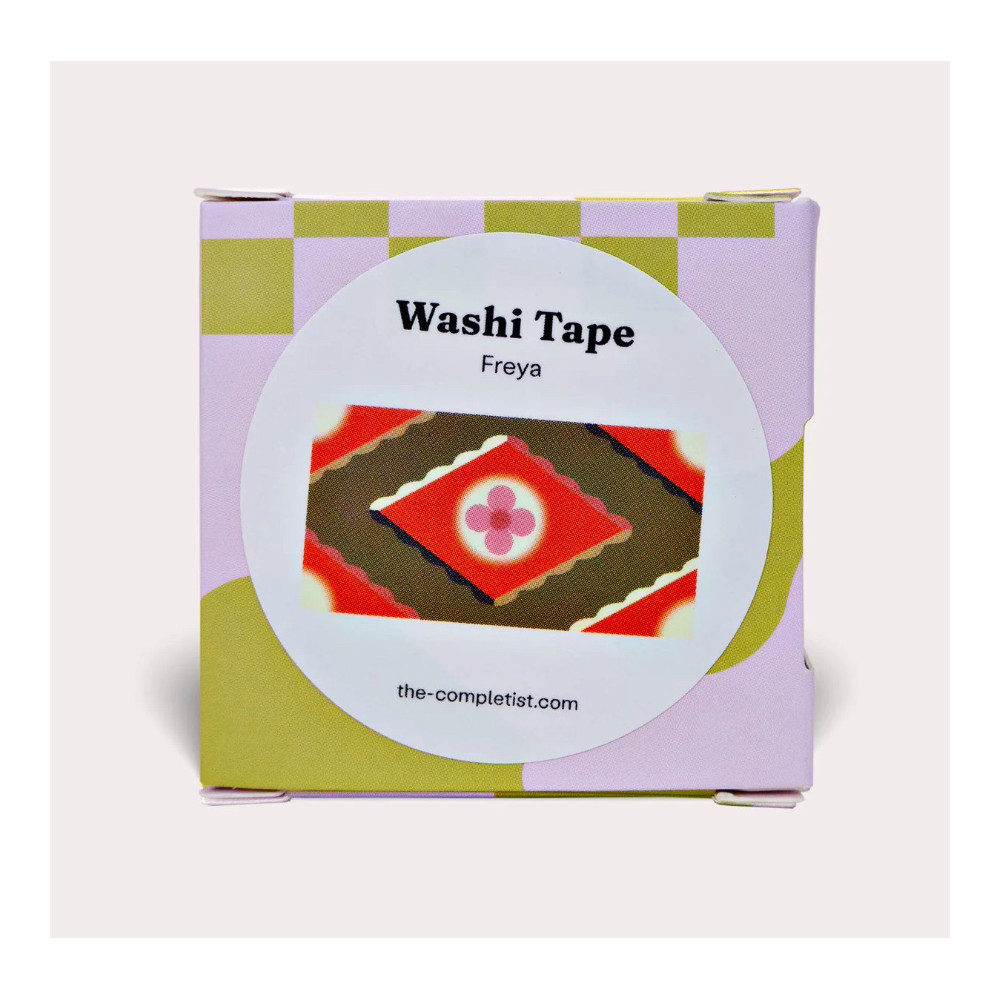 Washi paper tape Freya - The Completist. - 15 mm x 10 m