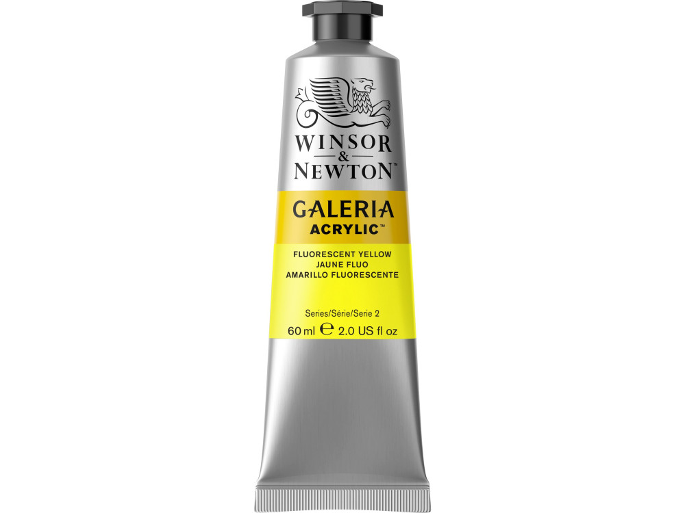 Acrylic paint Galeria - Winsor & Newton - Fluo Yellow 60 ml