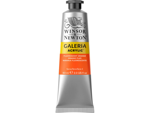 Acrylic paint Galeria - Winsor & Newton - Fluo Orange 60 ml