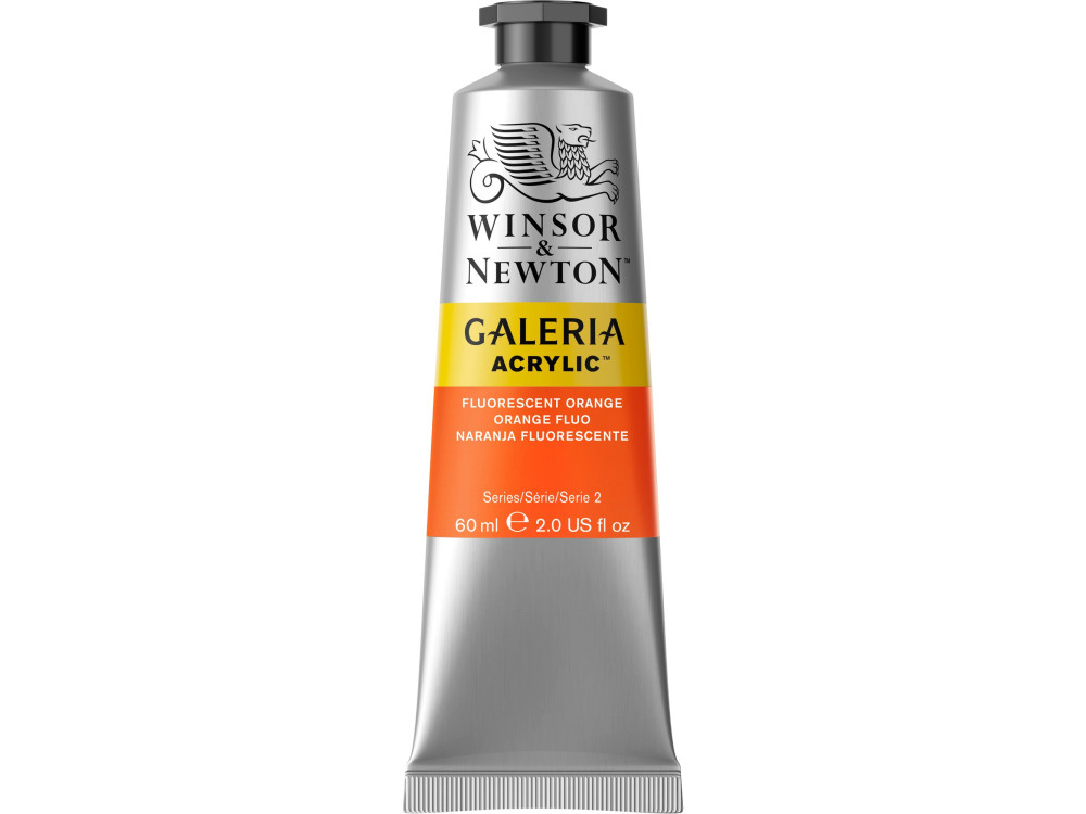 Acrylic paint Galeria - Winsor & Newton - Fluo Orange 60 ml