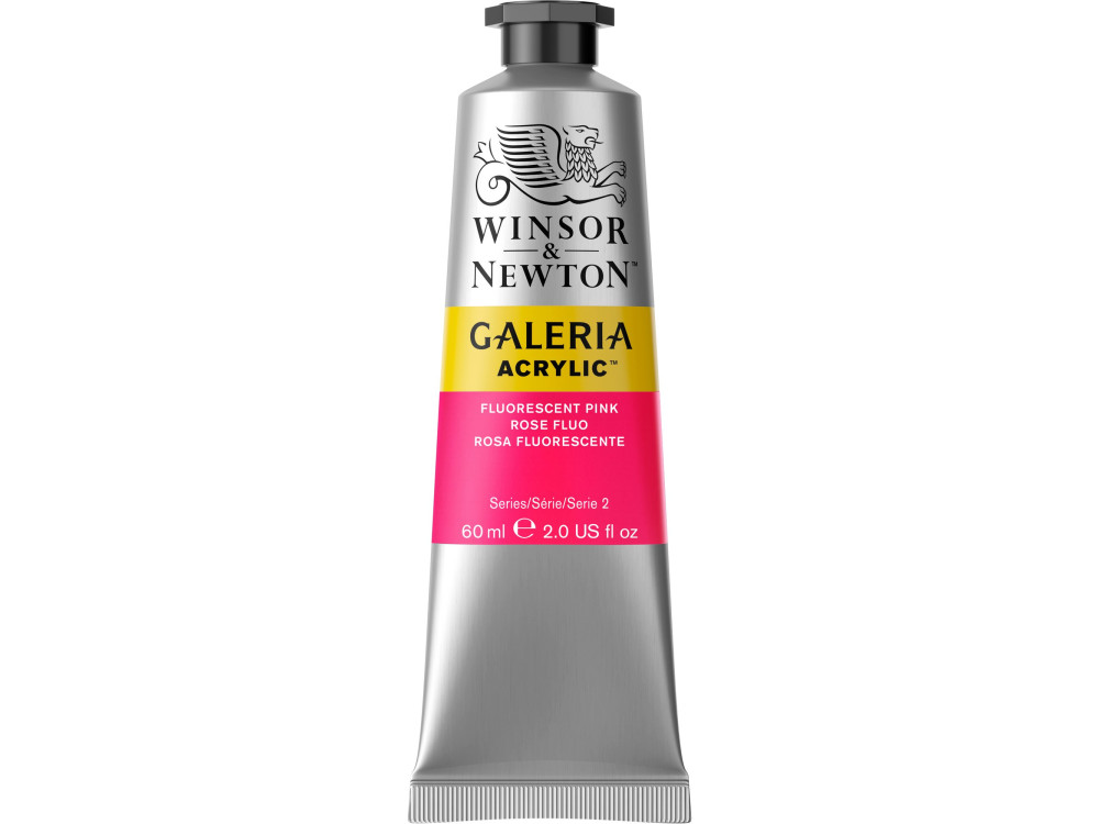 Acrylic paint Galeria - Winsor & Newton - Fluo Pink 60 ml