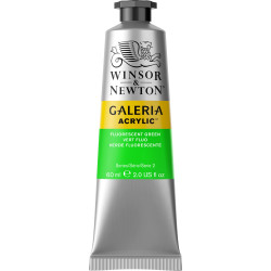 Acrylic paint Galeria - Winsor & Newton - Fluo Green 60 ml