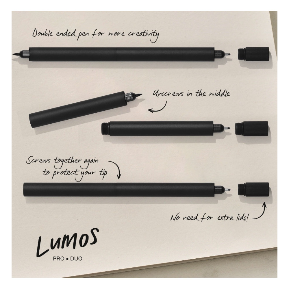 Cienkopis Lumos Pro Duo - Tom's Studio - Matte Black