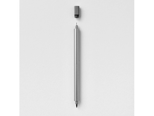 Lumos Pro Duo fineliner - Tom’s Studio - Stainless Steel