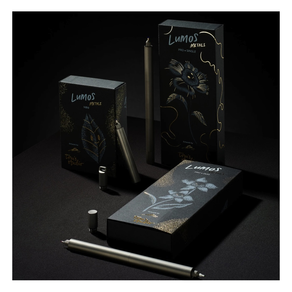Cienkopis Lumos Pro Duo - Tom's Studio - Titanium