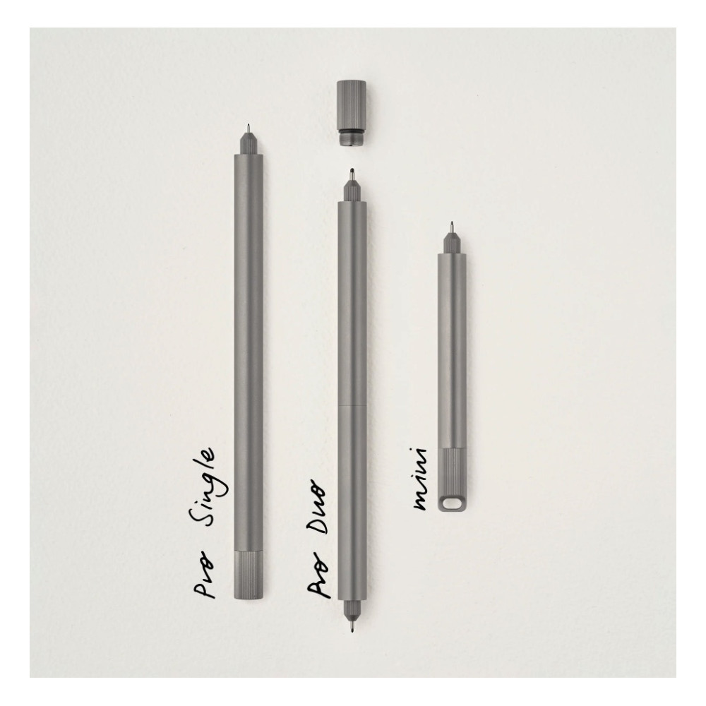 Lumos Pro Duo fineliner - Tom’s Studio - Titanium