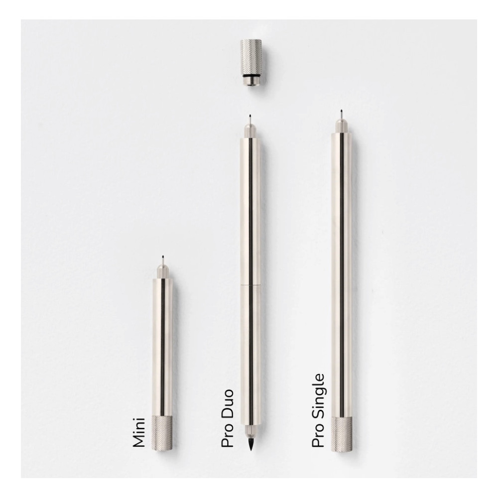 Cienkopis Lumos Pro Duo - Tom's Studio - Stainless Steel