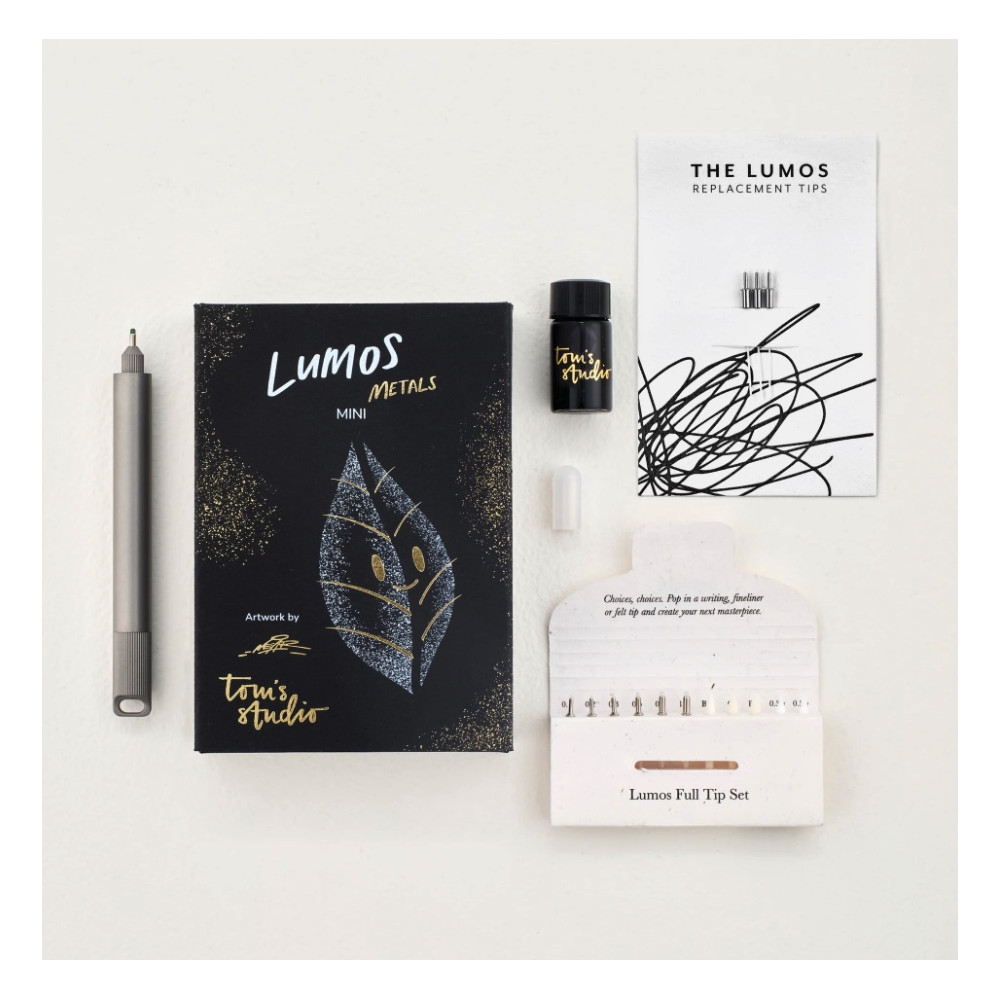 Lumos Mini fineliner - Tom’s Studio - Titanium