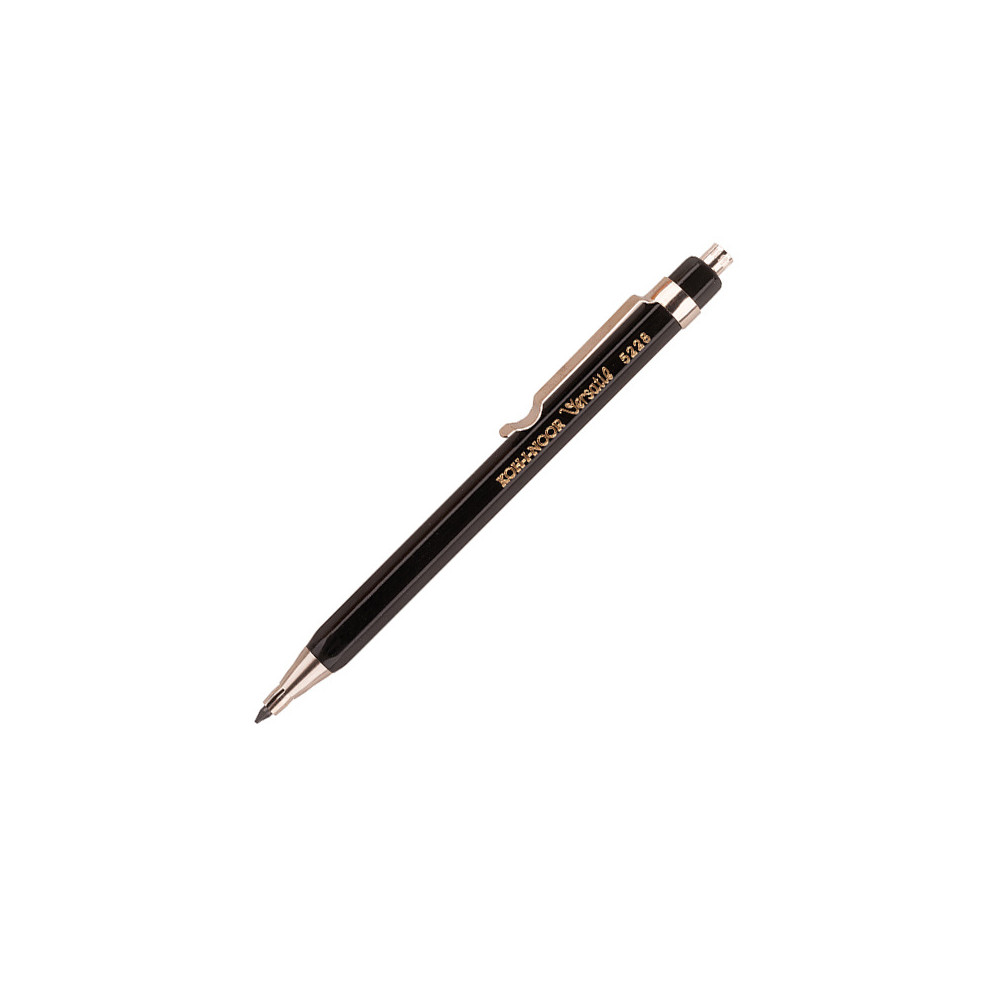Ołówek mechaniczny Versatil z temperówką - Koh-I-Noor - czarny 2 mm