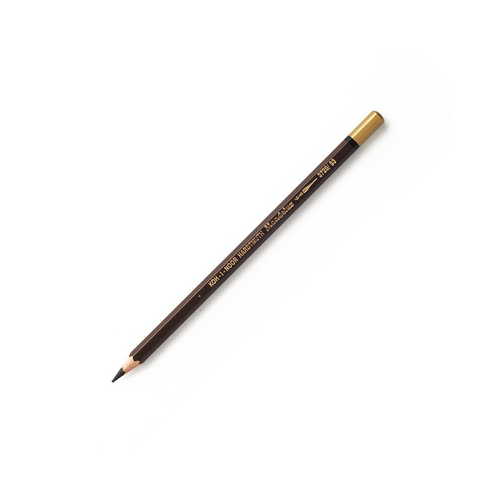 Watercolor colored pencil - Koh-I-Noor - 33 Dark Brown