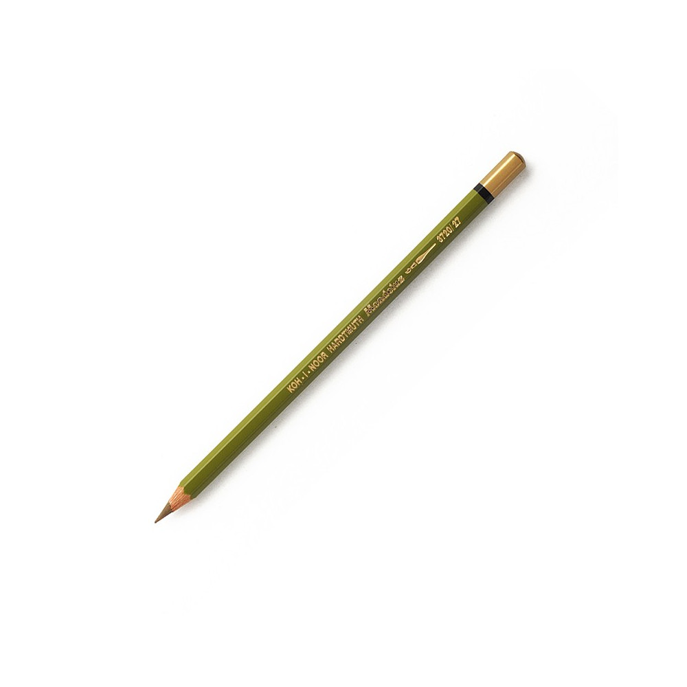 Watercolor colored pencil - Koh-I-Noor - 27 Dark Olive Green