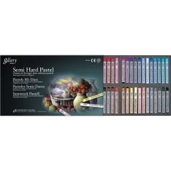Set of Gallery Semi-Hard Pastels - Mungyo - 48 pcs