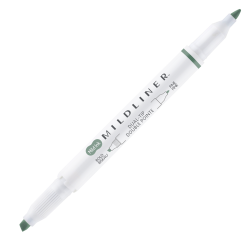 Zakreślacz dwustronny Mildliner - Zebra - Moss Green