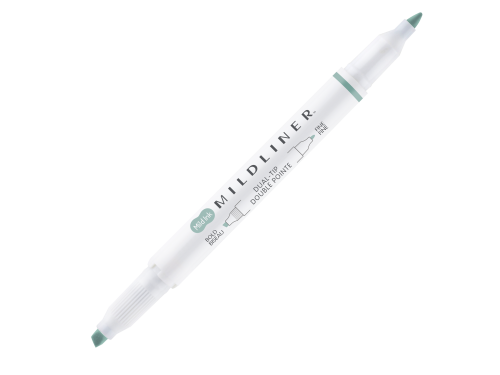 Double ended highlighter Mildliner - Zebra - Mint