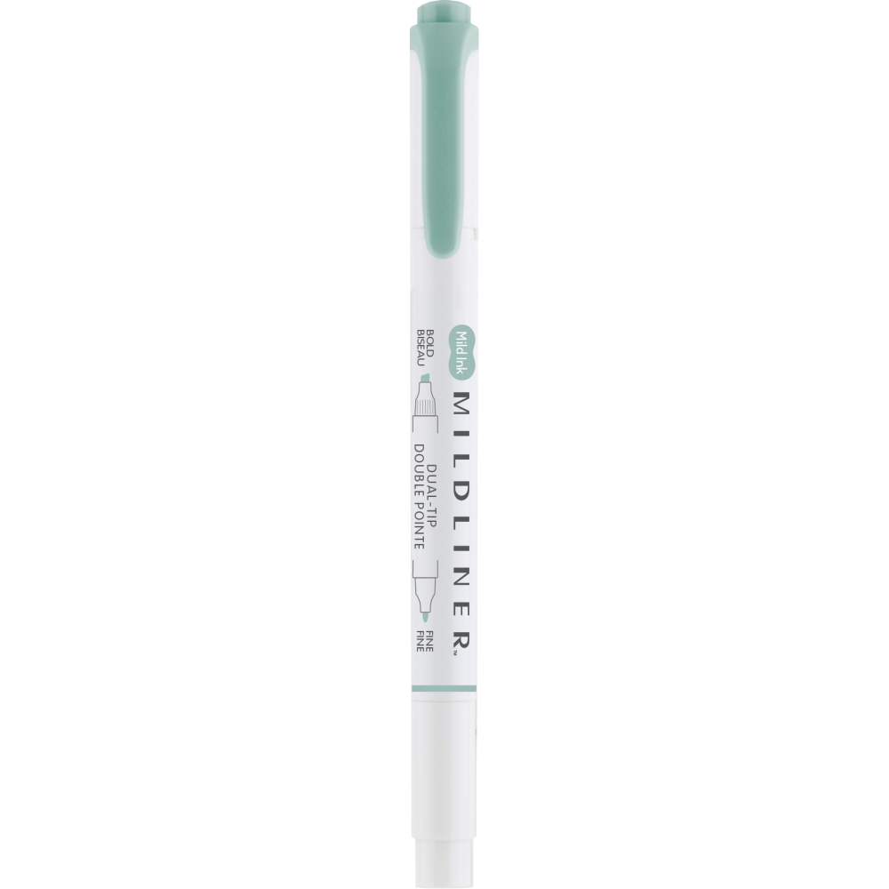 Zakreślacz dwustronny Mildliner - Zebra - Mint