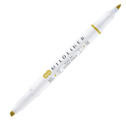 Zakreślacz dwustronny Mildliner - Zebra - Mimosa Yellow
