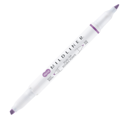 Double ended highlighter Mildliner - Zebra - Iris