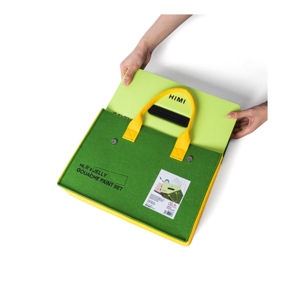 Zestaw gwaszy Twin Cup Apple Green Go Pack - HIMI - 72 szt.