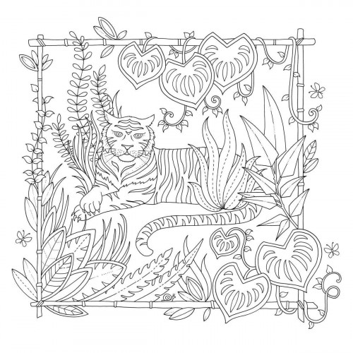 50 best ideas for coloring Magical Jungle Coloring Book Pages