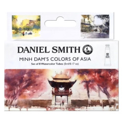 Zestaw akwareli Extra Fine Minh Dam's Colors of Asia - Daniel Smith - 8 x 5 ml