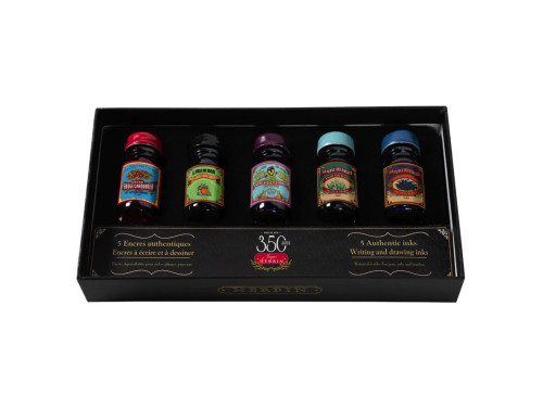 Set of Collector Inks - J.Herbin - 5 x 10 ml
