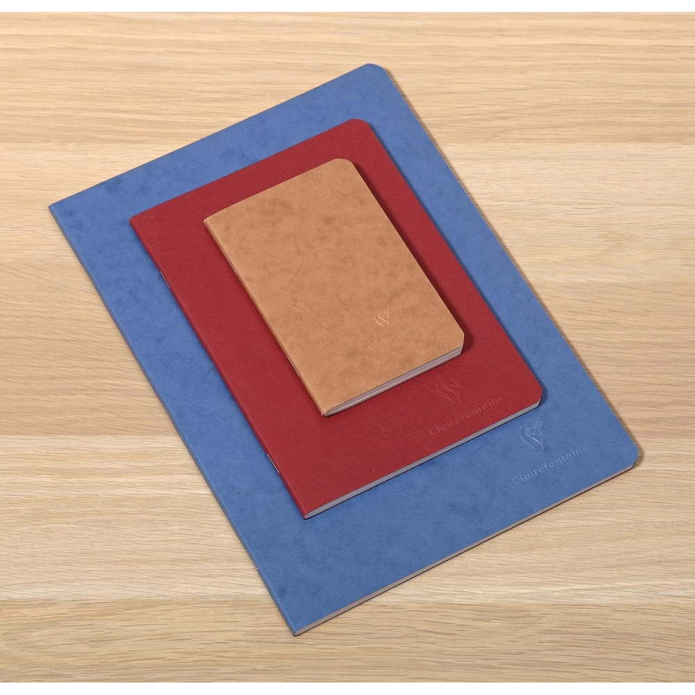 Notes gładki Age Bag A4 - Clairefontaine - Red 90 g 96 stron