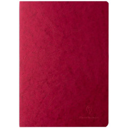Plain notebook Age Bag A4 - Clairefontaine - Red 90 g 96 pages