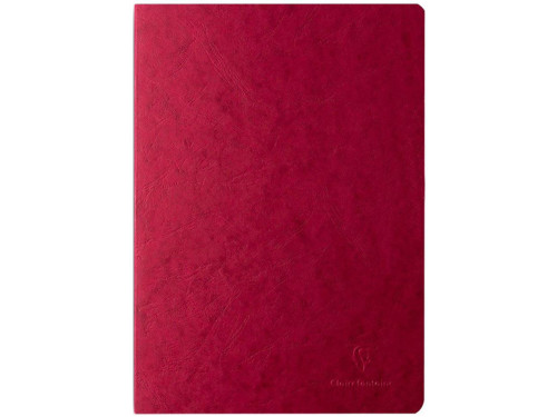 Notes gładki Age Bag A4 - Clairefontaine - Red 90 g 96 stron