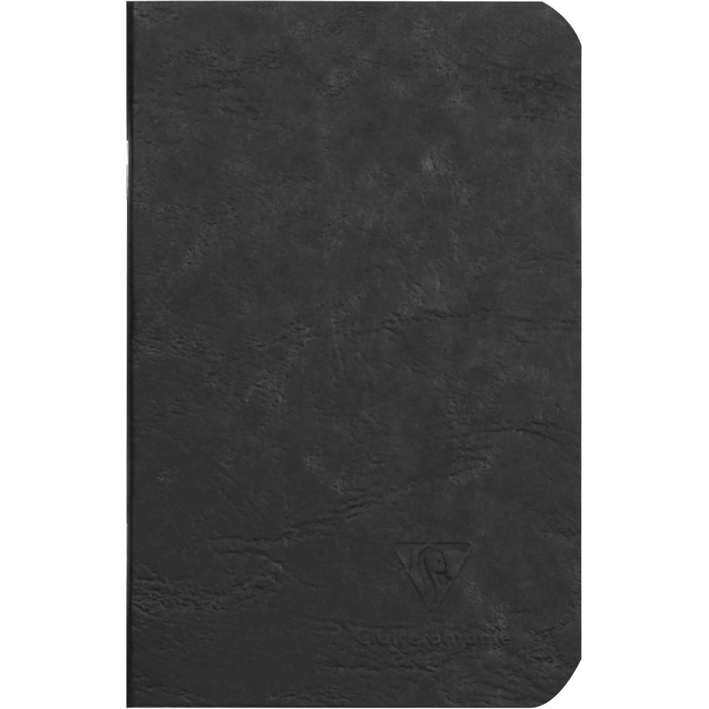 Notes gładki Age Bag 9 x 14 cm - Clairefontaine - Black 90 g 96 stron